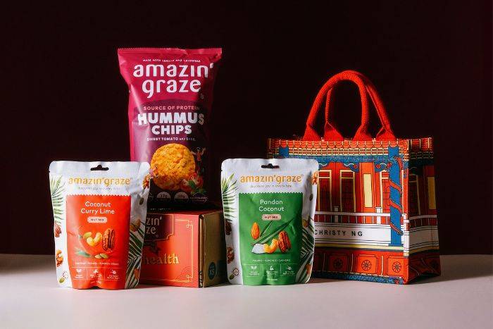 Elegant Gifting Meets Nutritional Delights: Christy Ng's 2024 Lunar New Year Special with Amazin' Graze