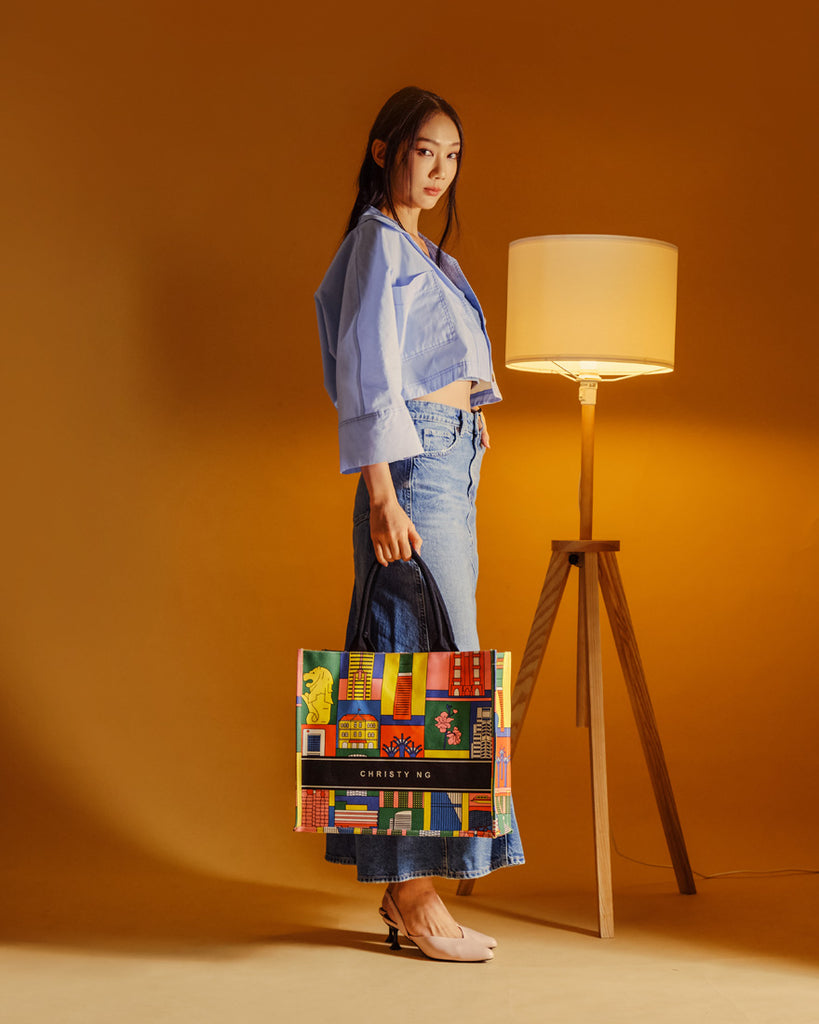 Christy Ng Commune SS23 Mini Grocery Bag - Pink – Beautyspot