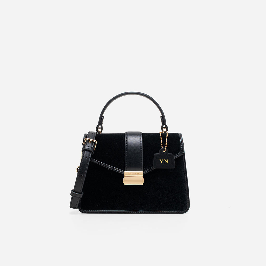 Bloom Top Handle Bag (Velvet Edition)