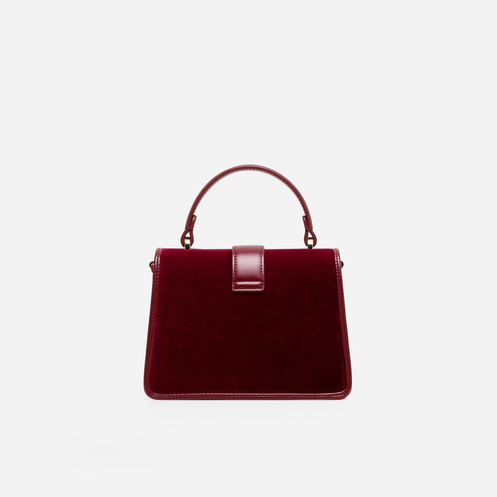 Bloom Top Handle Bag (Velvet Edition)