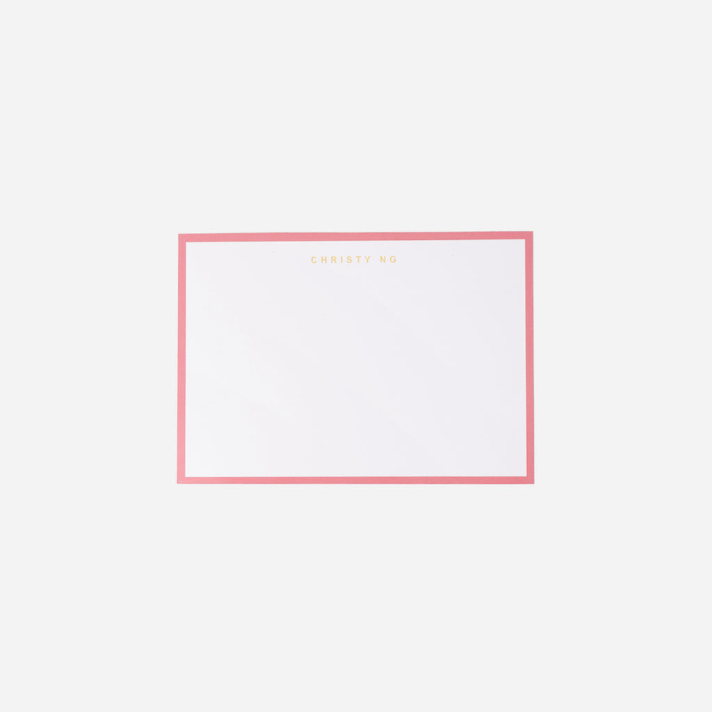 Christy Ng Premium Monogram Greeting Card