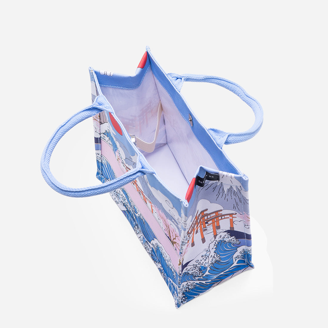 トートバッグ CHRISTY NG PALACE MINI CANVAS TOTE BAG Christy Ng | A closer look at the Tokyo Print Canvas Tote