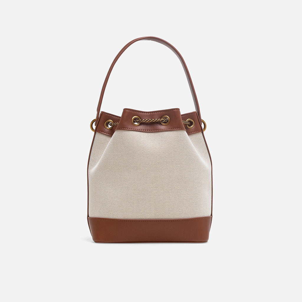 Maria Canvas Bucket Bag Christy Ng