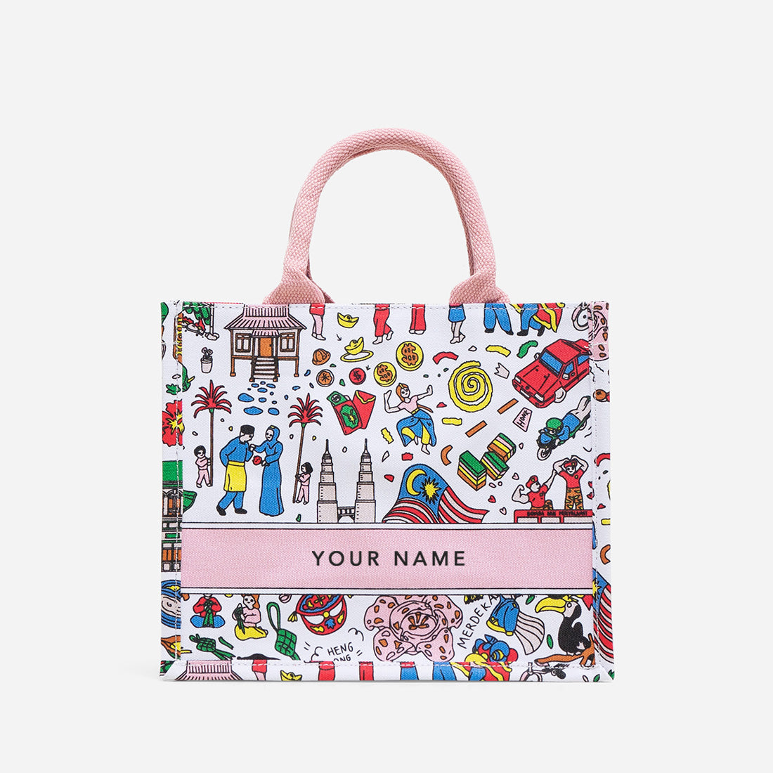 Merdeka 24 Mini Grocery Tote | Christy Ng