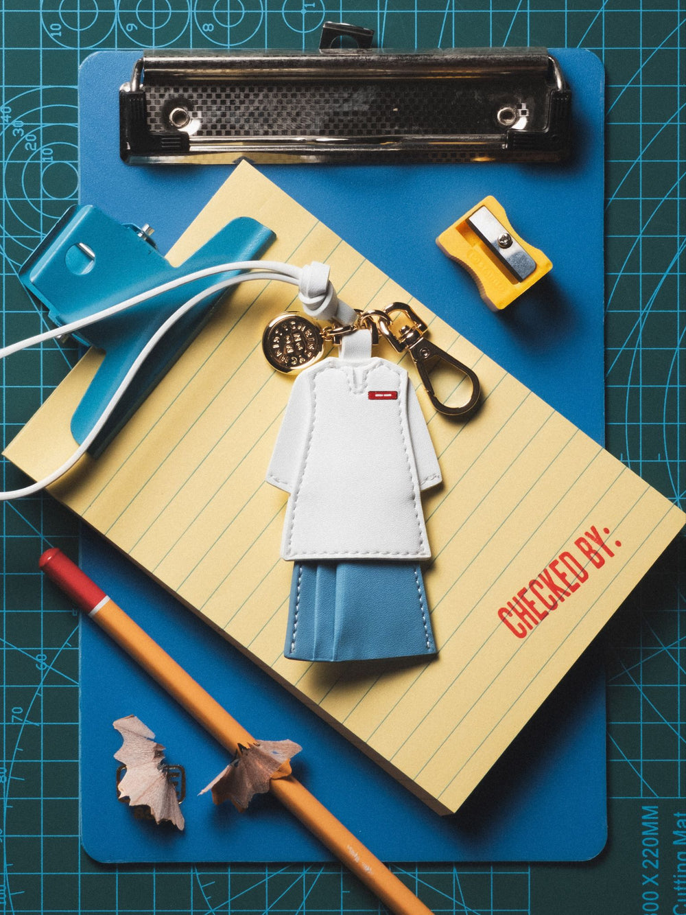 Baju kurung school uniform charm from the Merdeka Charm Series