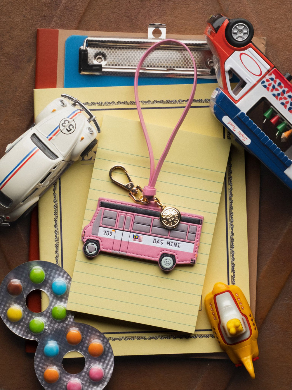 Bas Mini charm from the Merdeka Charm Series