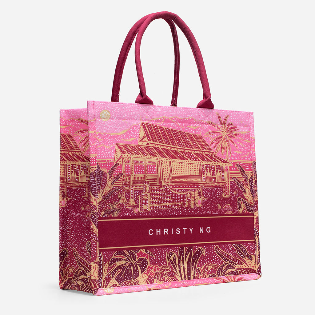 Christy Ng Commune SS23 Mini Grocery Bag - Pink – Beautyspot