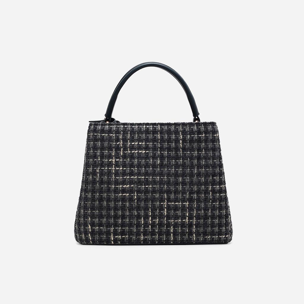 Navy Tweed