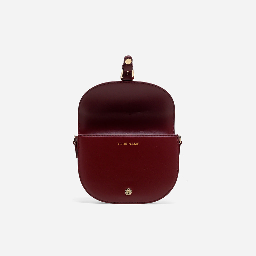 Checker Burgundy